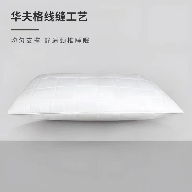 恒源祥（HYX）枕头740x480 中低枕 厚度12cm 白色决明子枕 纯棉 决明子(单位：只)