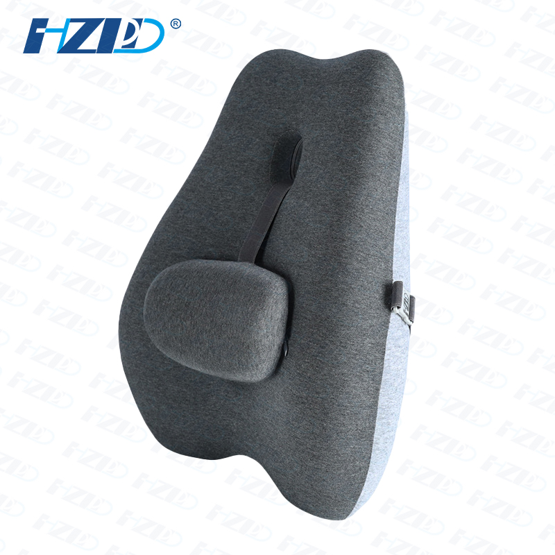 Hertzparadise HP-ZL4050-2 可调节护腰靠垫 座椅靠背腰枕 40*50*14cm 5个起订 (单位：套)