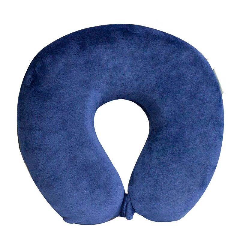 安巢家居（ANCHOW）U型枕头记忆棉 U型枕AW10213/蓝色（只）