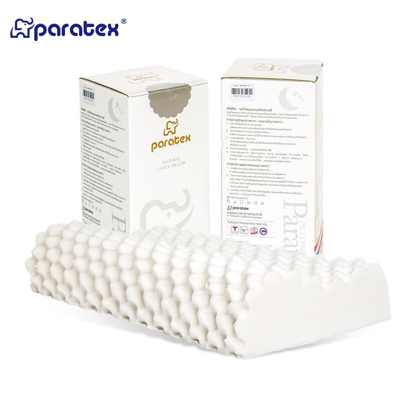 paratex颗粒偏低按摩波浪枕泰国原装进口天然乳胶枕头94%乳胶含量 女士枕(个)