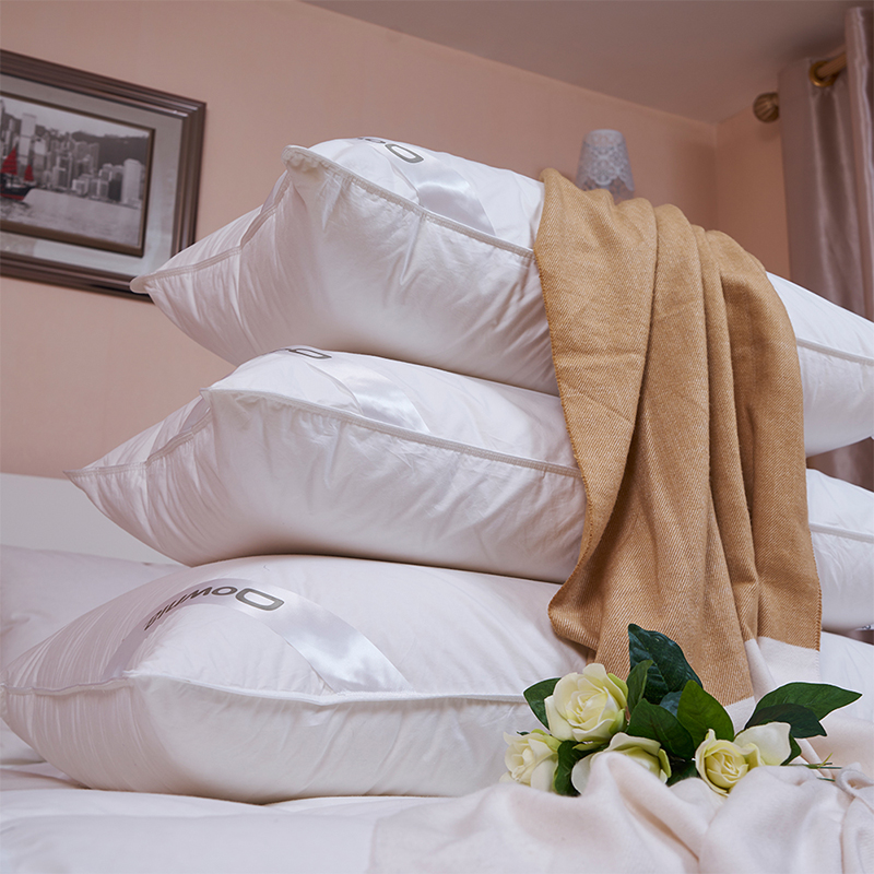 Downia澳洲枕芯 希尔顿五星级酒店同款 90%鸭绒枕 羽绒枕头枕芯 74*48cm(个)