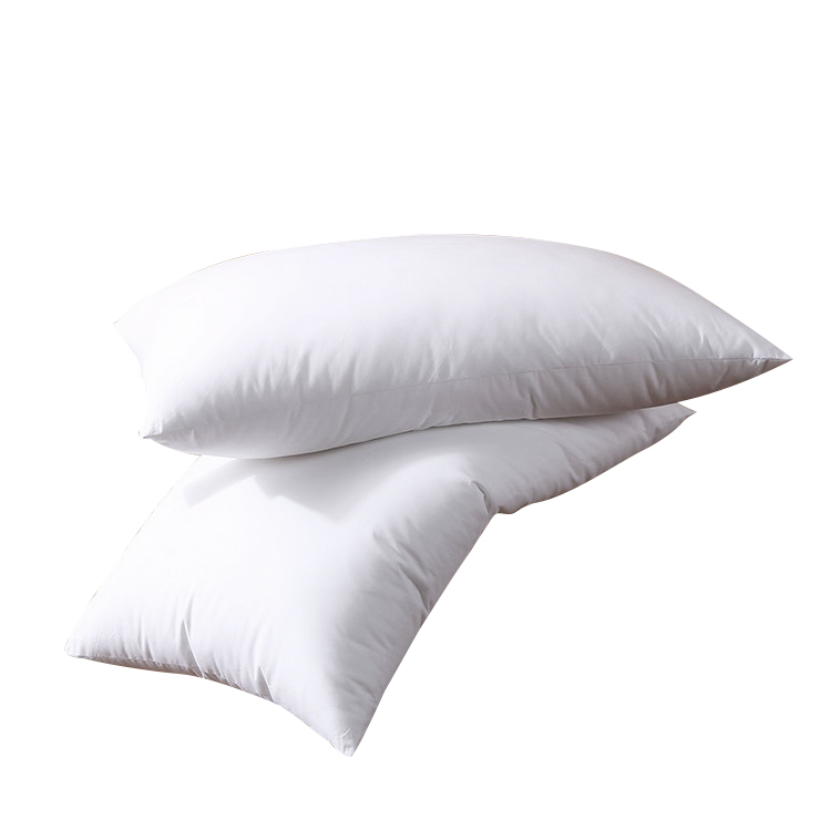 啄木鸟（Z·M·N·）ZXZ-0024 全棉羽丝绒枕头/抱枕/靠垫 （对）白色