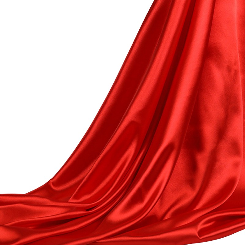 雪洁 红布大红绸布料绸缎布开业揭幕仪式剪彩红丝绸布红色布绸子布 1.7米*1米 （单位：块）