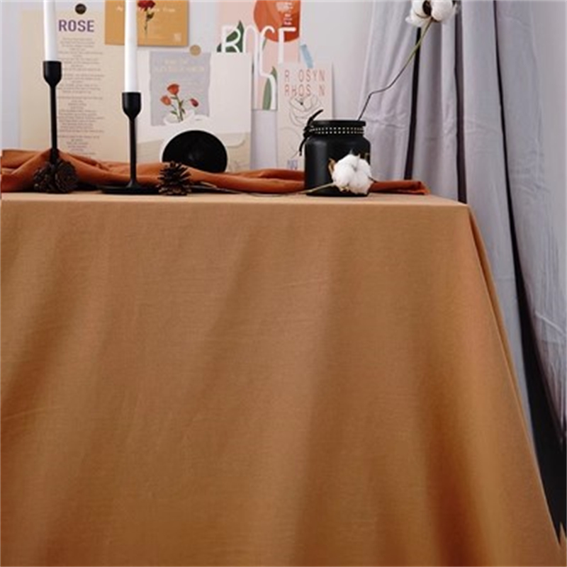 国产 纯色甜品台桌小桌布 枫叶黄 140*150cm桌布(单位：件)