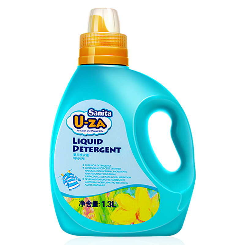 U－ZA婴儿洗衣液1300ml(桶)