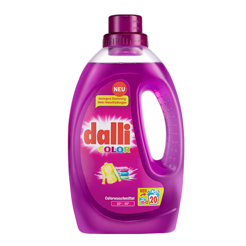 德国达丽(DALLI)DL002原装进口酵素彩色衣物洗衣液(瓶)1.1L