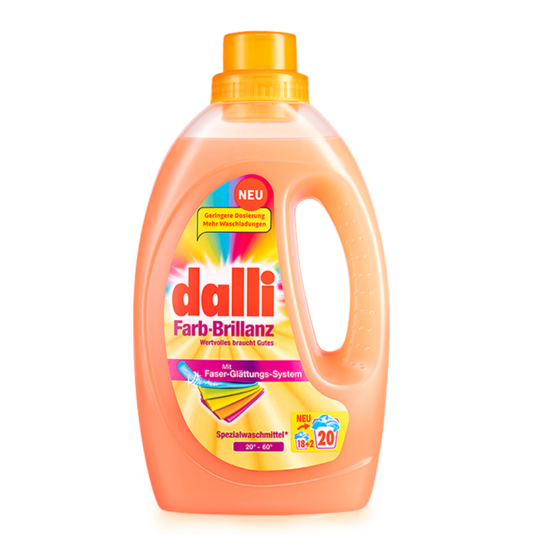 德国戴利(DALLI)酵素低泡浓缩增艳亮彩洗衣液 (瓶) 1.1L