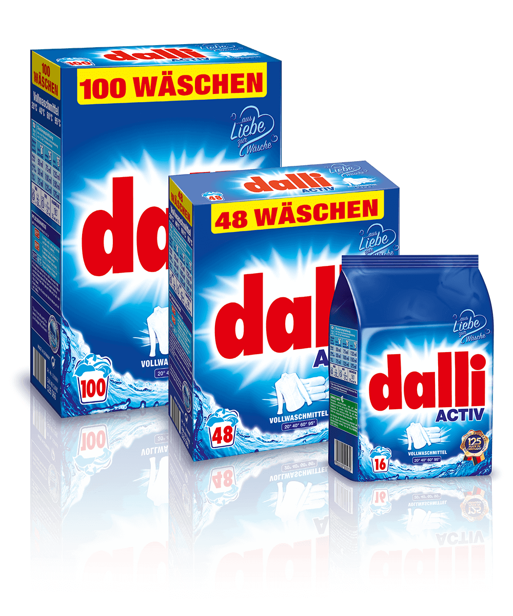 德国达丽(DALLI)DL021原装进口酵素强力去污洗衣粉(袋)1.04KG