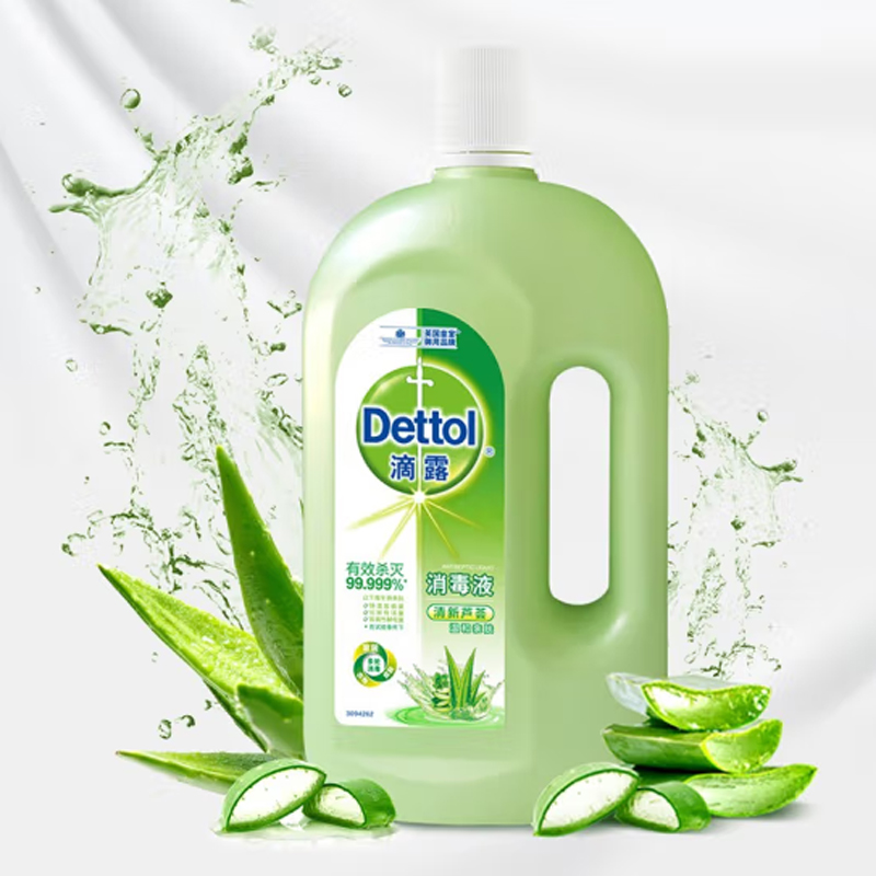 滴露（Dettol）芦荟消毒液衣物除菌液1L（单位：瓶）