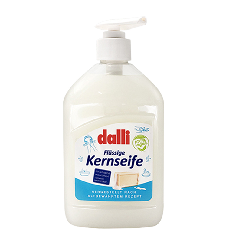 达丽(DALLI)护手纯植物油洗手洗衣皂液500ML (瓶)