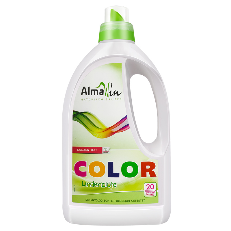 almawin德国进口有机彩色衣物专用洗衣液 洗衣服护色固色深层清洁 手洗机洗洗衣液1.5L(瓶)