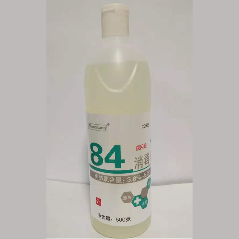 众康84消毒液 500ml/瓶 （瓶）