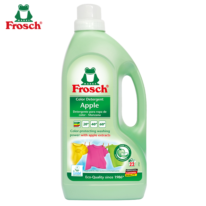 Frosch彩色衣物固色防串色洗衣液1.5L（单位：瓶）