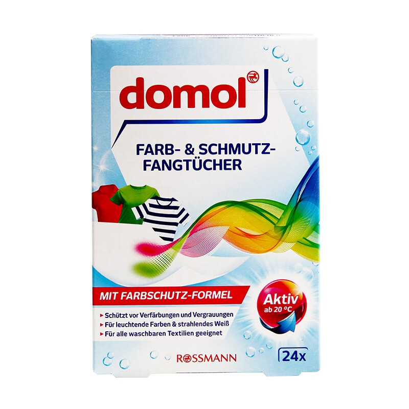 Domol 防窜色吸污巾洗衣片24片（单位：盒）