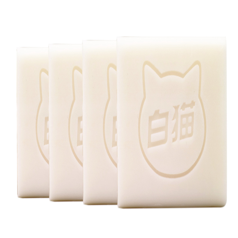 白猫白猫洗白白洗衣小方(108g*4)*15四块特惠装肥皂(单位：包)
