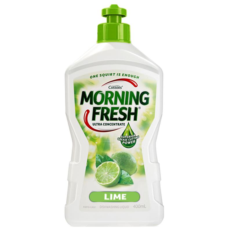 MorningFresh澳洲进口超浓缩洗洁精环保安全无残留(瓶)青柠400ml