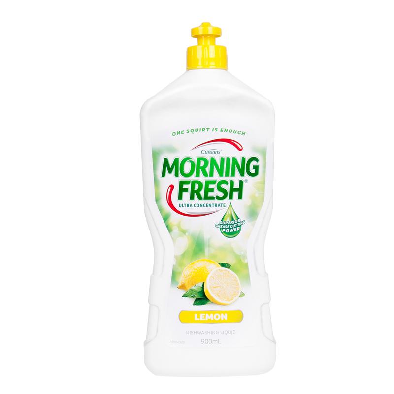 MorningFresh澳洲进口超浓缩洗洁精环保安全无残留(瓶)柠檬900ml