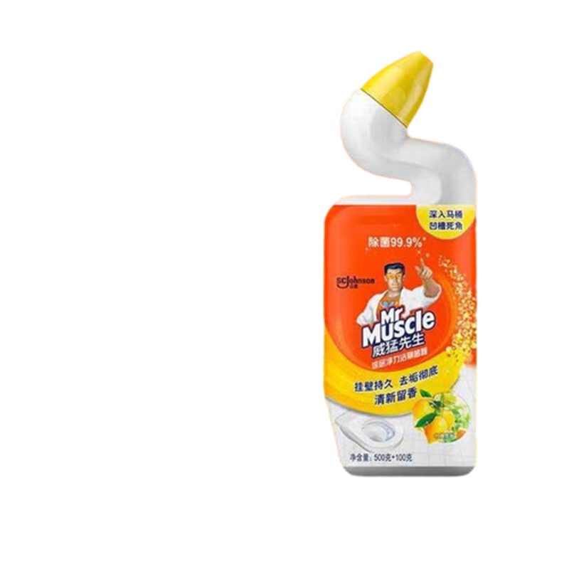 威猛先生深层净力洁厕啫喱柠檬草香500g+100g(瓶)