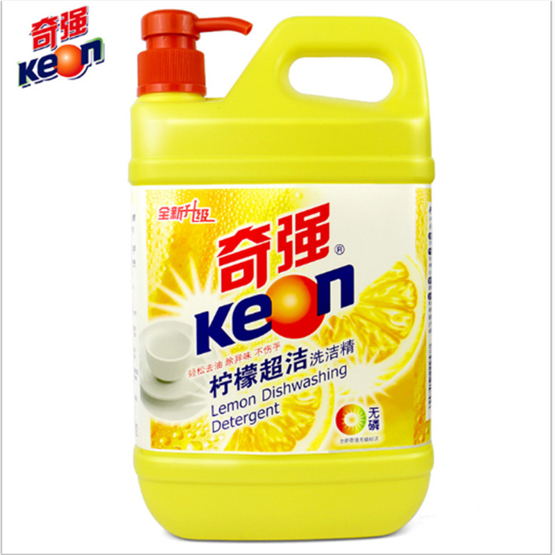 奇强柠檬超洁洗洁精黄色1290g/瓶(瓶)