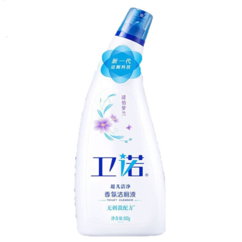 蓝月亮卫诺清怡罗兰香氛洁厕液500g×2瓶（单位：组）