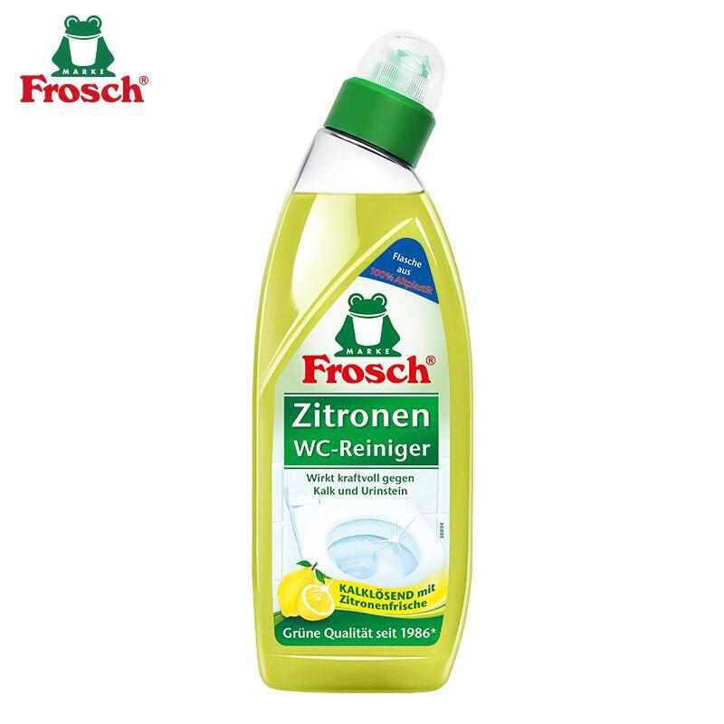 Frosch柠檬清香型洁厕灵厕所去油污清洁剂750ml（单位：瓶）