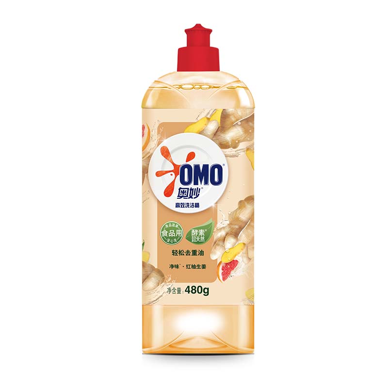 奥妙（OMO）洗洁精生姜净味480g（单位：瓶）