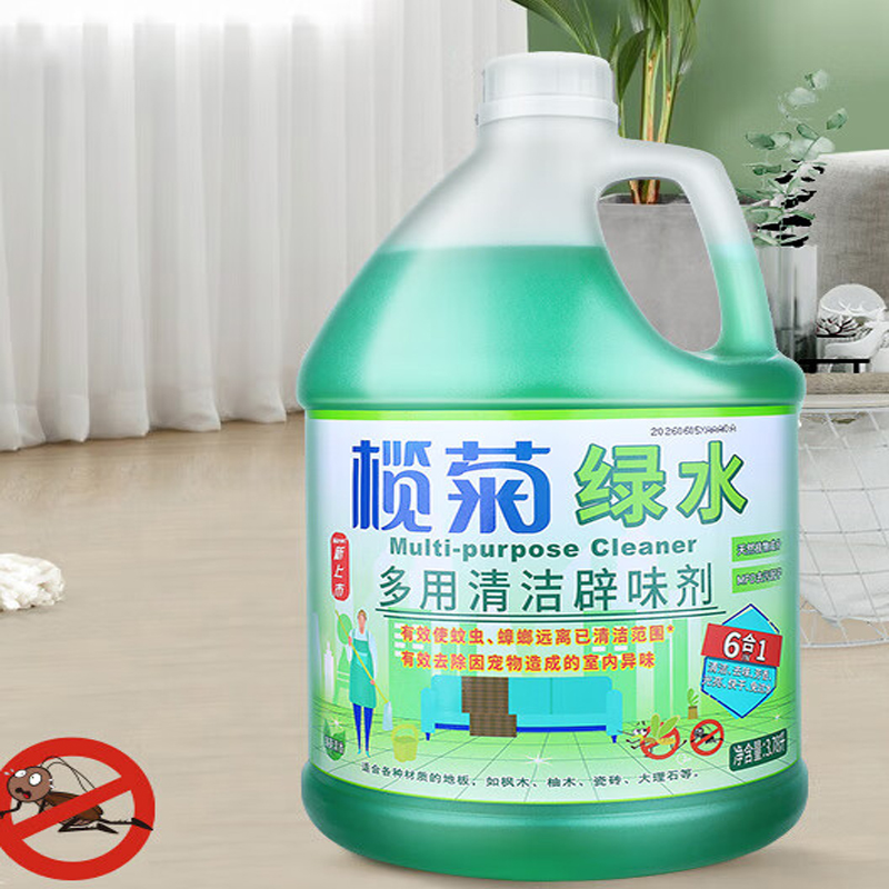 榄菊 绿水植物防叮 3.78L 地板清洁剂（单位：瓶）