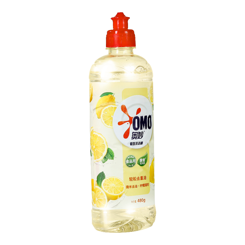 奥妙（OMO）高效洗洁精柠檬去油480g(瓶)