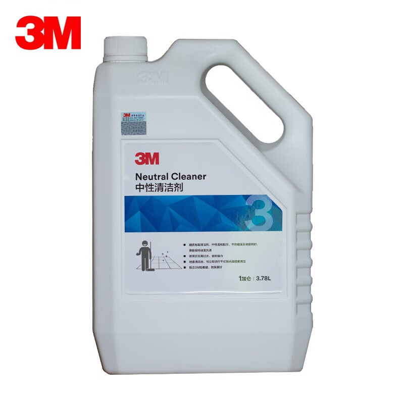 3M 中性清洁剂 地板清洁 3.78L  (单位：瓶)