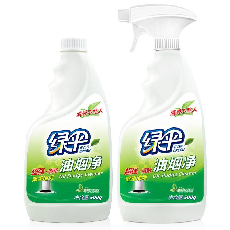 绿伞 厨房清洁剂 白色 500g （2瓶/组）（单位:组）