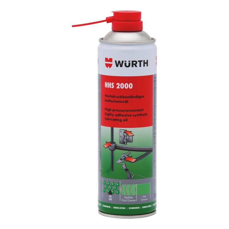 伍尔特官方（WURTH）0893106 HHS2000渗透润滑油500ML（瓶）