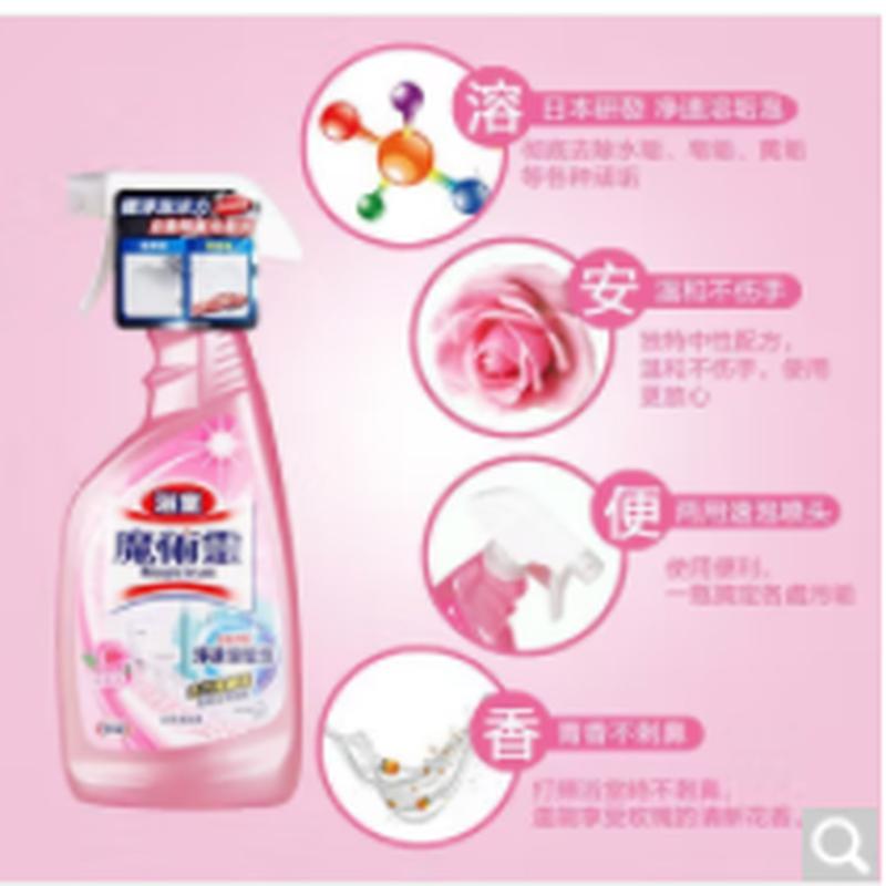 花王(KAO)进口魔术灵浴室清洁剂玫瑰香500ml（瓶）