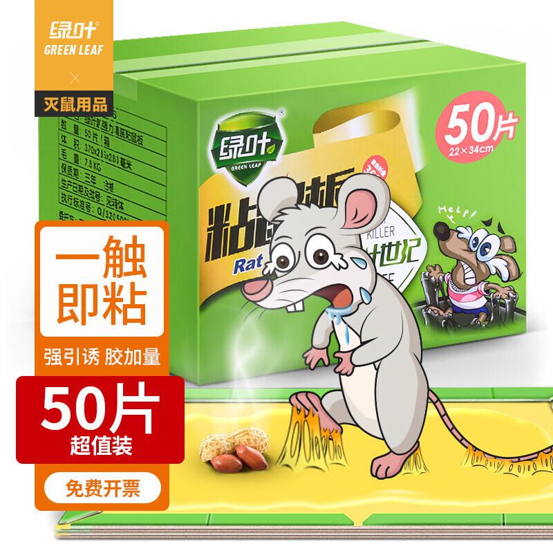 绿叶GL02106粘鼠板50片装（单位：箱）