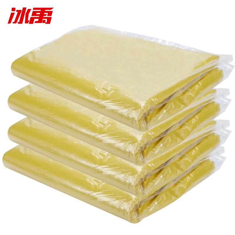 冰禹BYjj-145分类加厚垃圾袋黄色80*100（50个）（包）