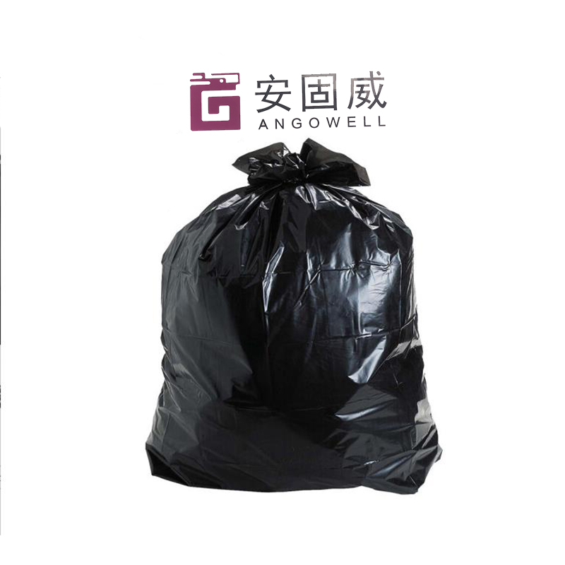 安固威 新料PE 45*50cm垃圾袋黑色30只/卷，10卷/件 (件)