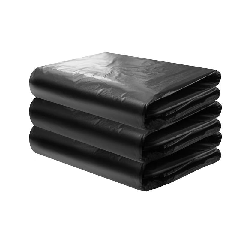 科力普(COLIPU) 加厚型 平口式 100cm*120cm 1.5s 50只/包 垃圾袋 (计价单位：包) 黑色