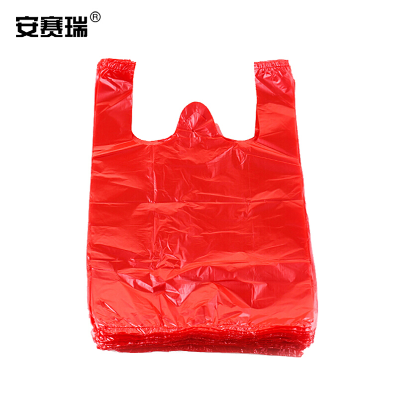 安赛瑞25191红色背心塑料袋40×58cm 2.5kg/包 约240个装（单位：包）