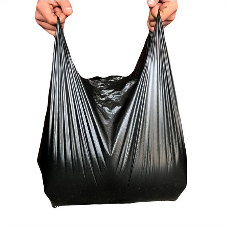 博采36*55cm加厚背心垃圾袋黑色50只/捆 40捆/件（单位：件）