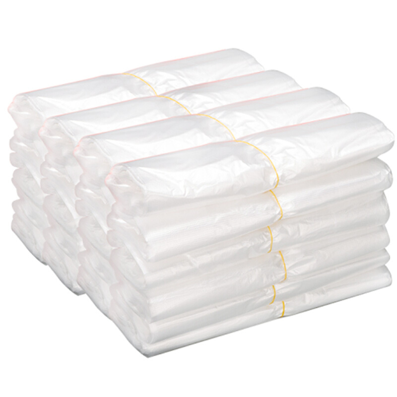 善妮欧德 30S520 背心手提式白色食品袋 食品级塑料袋 35*55cm 50个/捆（单位：捆）