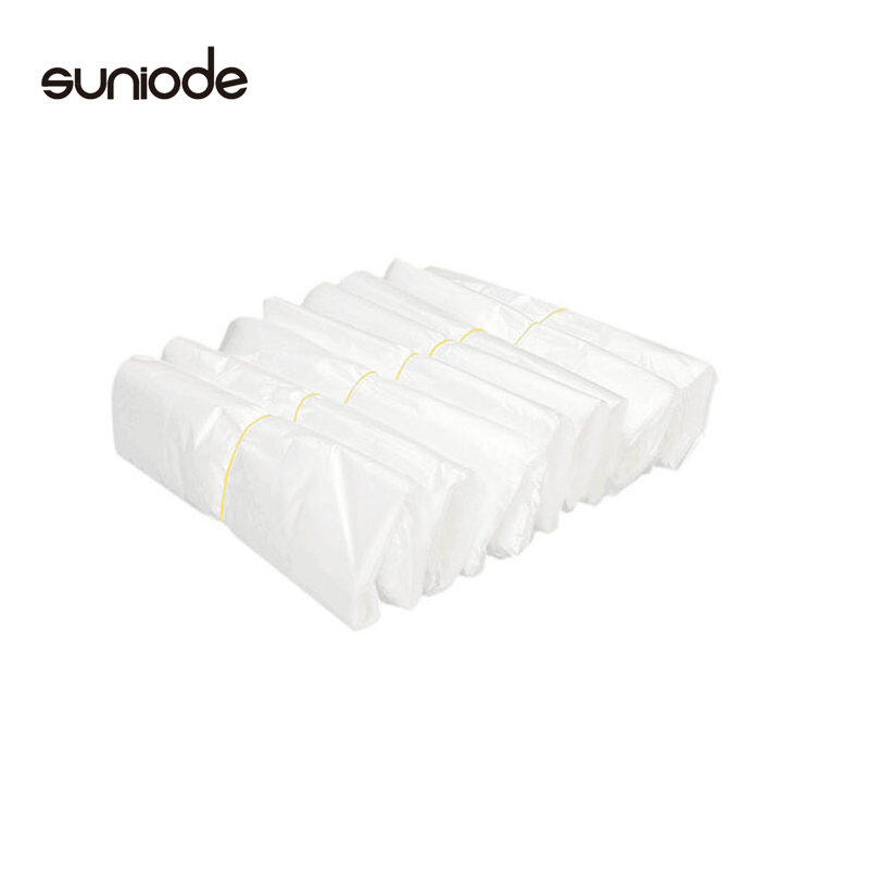 善妮欧德 30S519 背心手提式白色食品袋 食品级塑料袋 40*60cm 50个/捆（单位：捆）