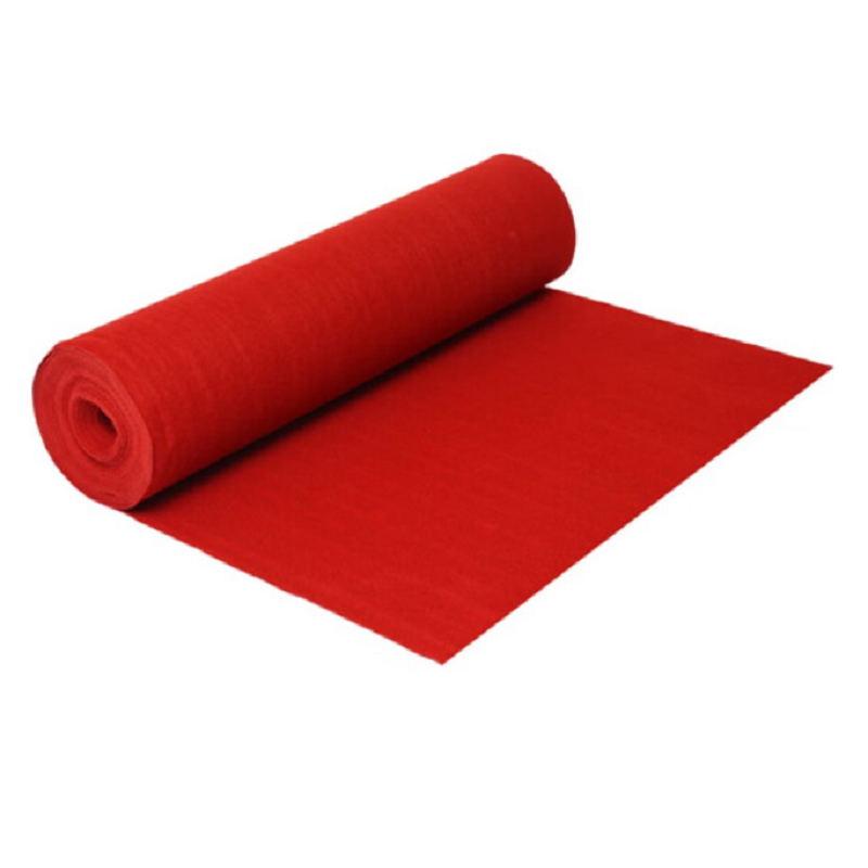 启达一次性红地毯喜庆红1.2*8m*2.5mm（卷）