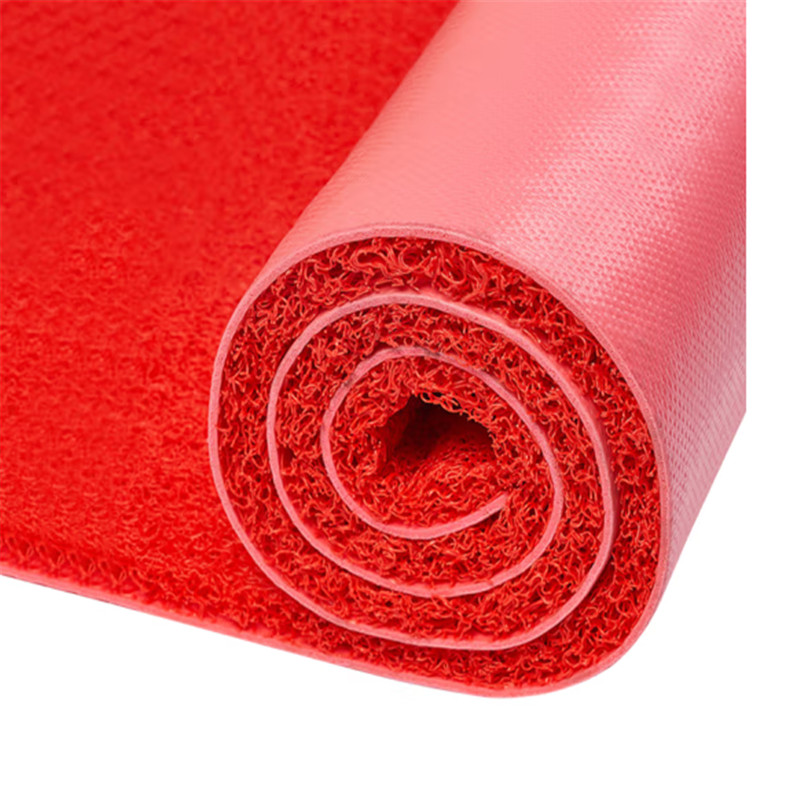 如意丝圈地毯14MM厚  1.4*1.86米 红色(单位：片)
