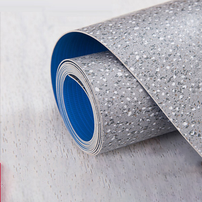 国产 pvc塑料商用塑胶地板自粘地板贴地板革灰色 50平方米起订(单位：平方米)