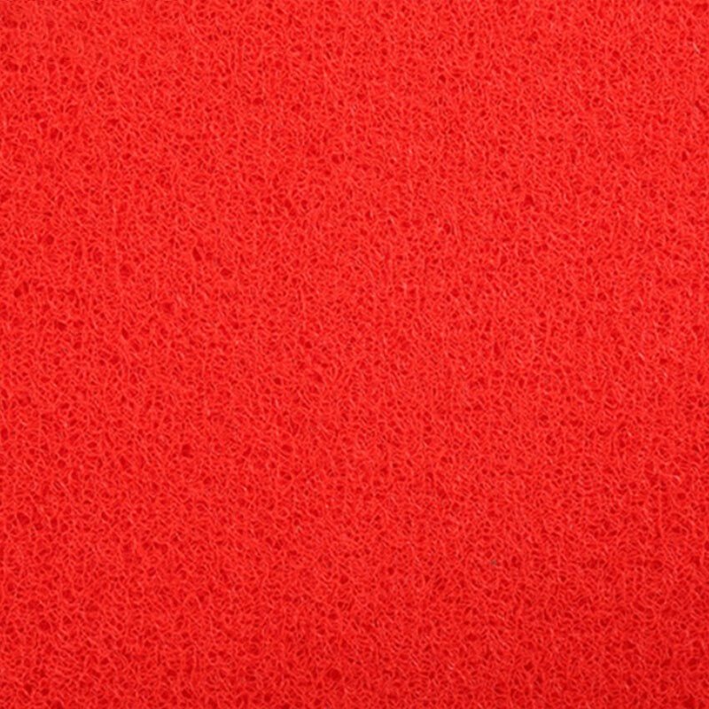 冰禹 BYlj-140 地垫门垫塑料丝圈地毯 红色 宽1.8米*厚10mm*长1米（要几米拍几）（单位：米)