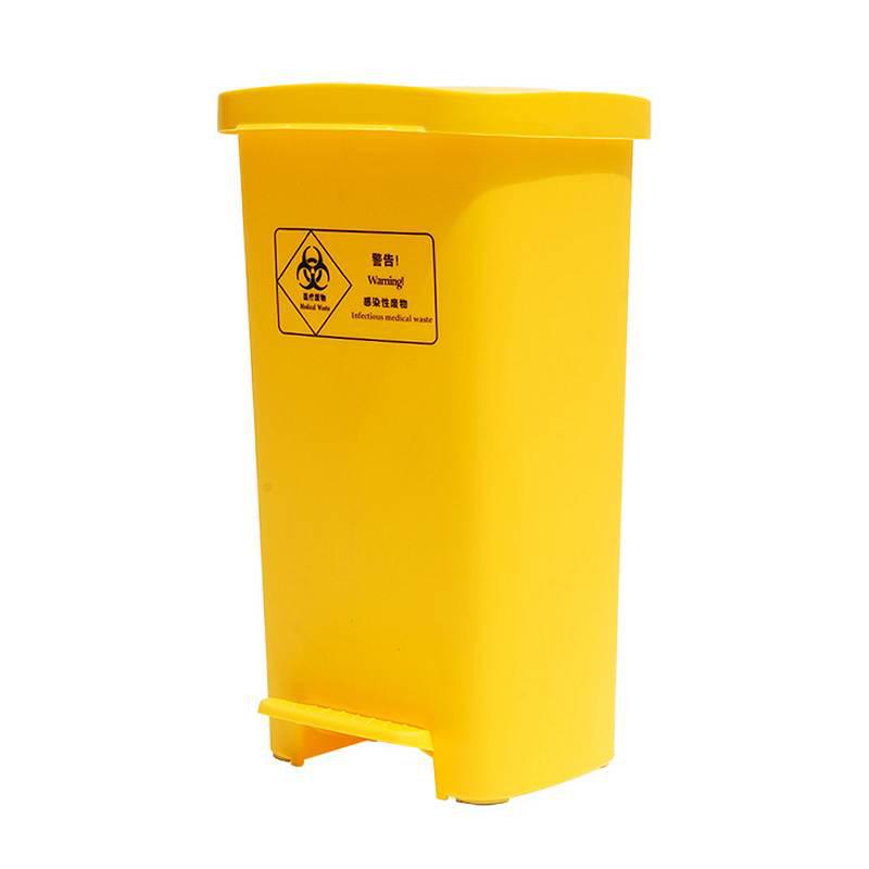 科力邦KB1010垃圾桶黄色375*385*675mm50L(个)