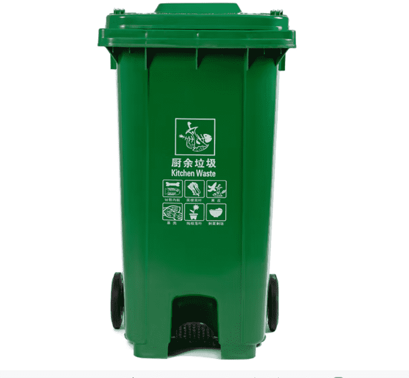 环群（HQPC）QL-L07 240L  绿色户外/商用垃圾桶(单位：个)