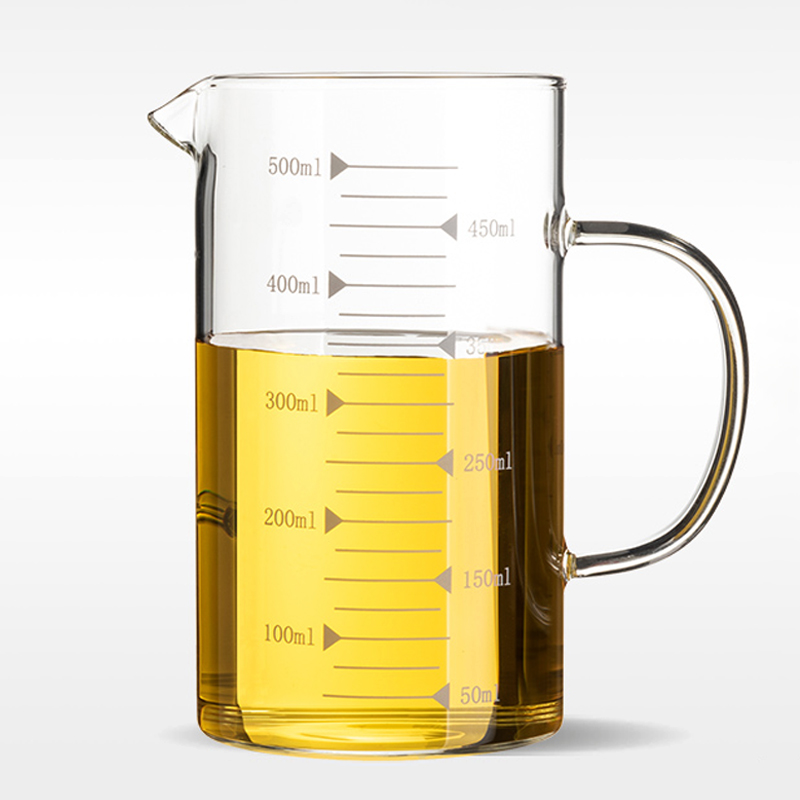 天喜TBL184-500玻璃杯量杯500ml（单位：个）