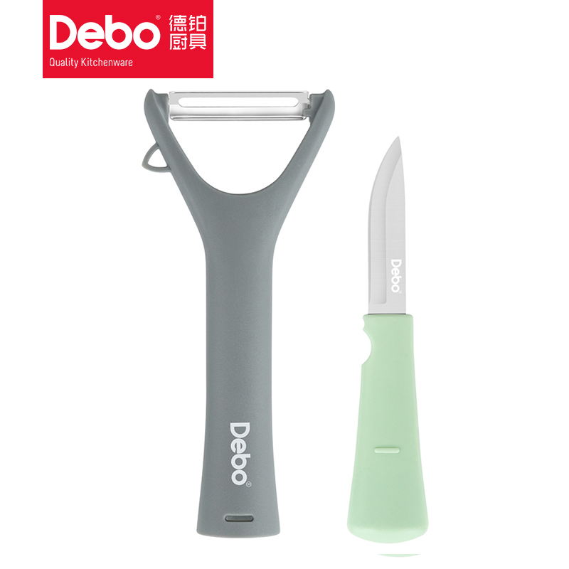 德铂（Debo）DEP-862芬尼根厨房小工具2件套瓜刨*1小刀*1（单位：套）