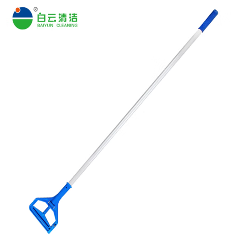 白云清洁（baiyun cleaning）压紧式蜡拖夹蜡拖杆加长拖把杆老虎（蓝）夹 AF01056(单位：根)
