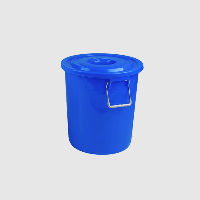 GC加厚大号塑料水桶蓝色带盖可装115斤（单位：个）